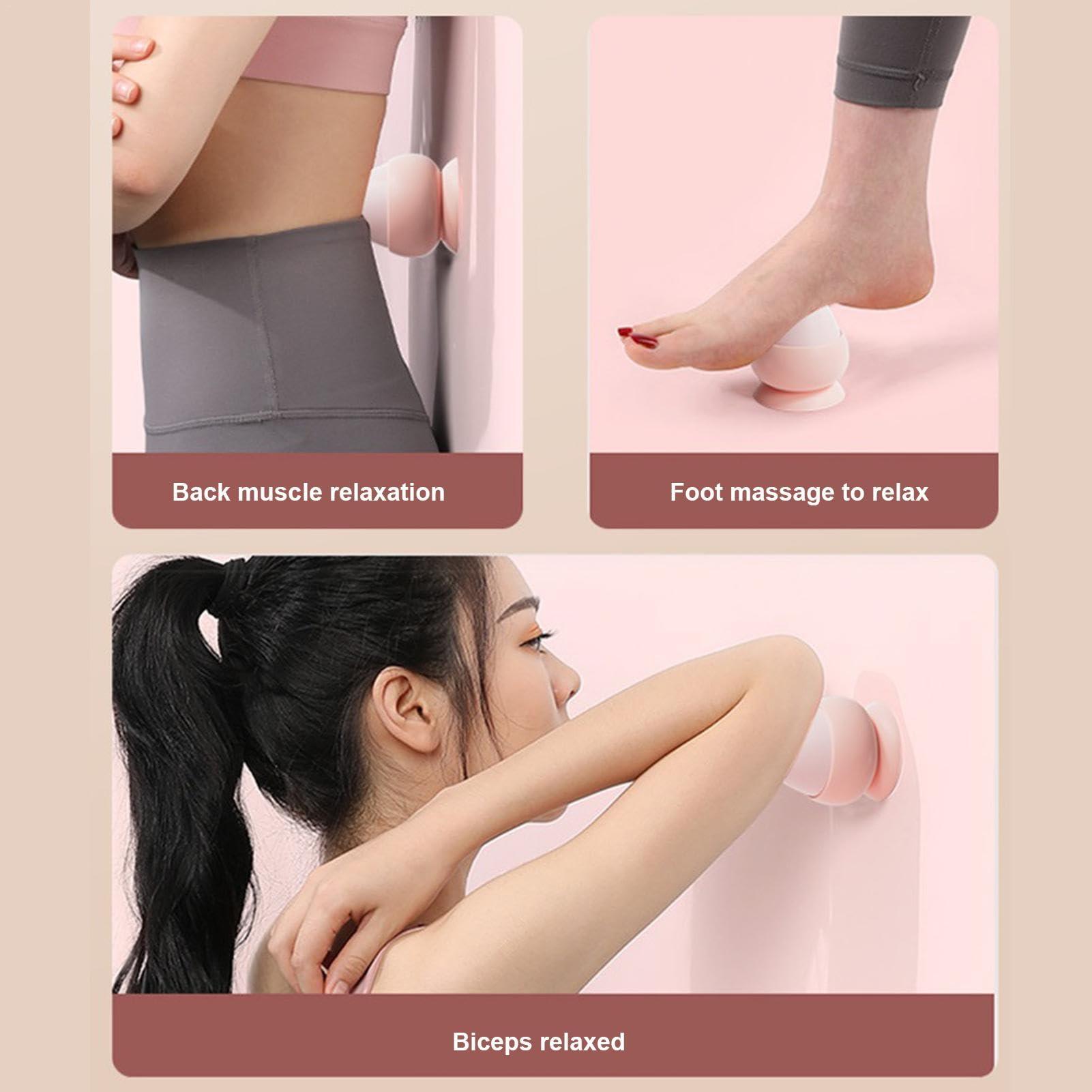 FreshCart Basics Trigger Point Ball - Small Back Massager Trigger Point Ball,Fascia Ball, Deep Tissue Massage Ball, Myofascial Release Ball for Back/Neck/Shoulder/Hand