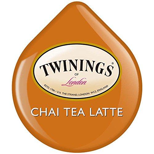 Tassimo Twinings Chai Tea Latte, T-Discs For Tassimo Coffeemakers, 8 Count Packages, (Pack Of 5) (Package May Vary)