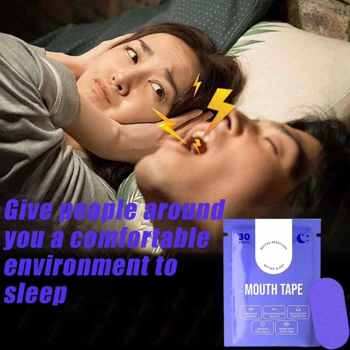 Godemmio Noctivo Mouth Tape, Noctivo Sleep Tape, Pain Free Removal, Breathable Comfortable, Gentle on Sensitive Skin, Noctivio Mouth Tape Making Sure That a Great Day Begins with a Good Night's Sleep (3)