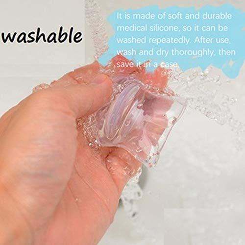 PHCOMRICH PHCOMRICH Anti Snoring Device Silicone Tongue Retaining Stop Snoring Solution Premium Tongue Retainer