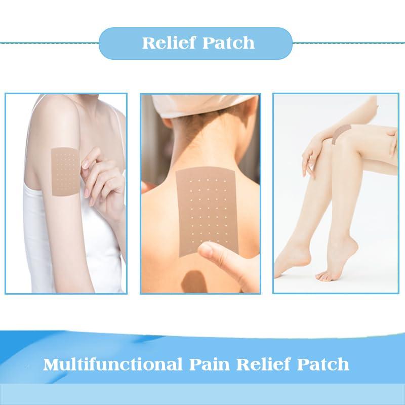 MQUPIN 60PCS Pain Relief Patches, Heat Patches for Back, Neck, Shoulder & Knee Pain, Fast-Acting Herbal Arthritis Relief, Warming Joint & Lumbar Support