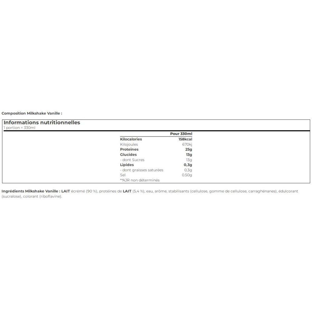 Nutramino Nutramino Nutra-Go Milkshake, Vanilla, 12 x 330 ml