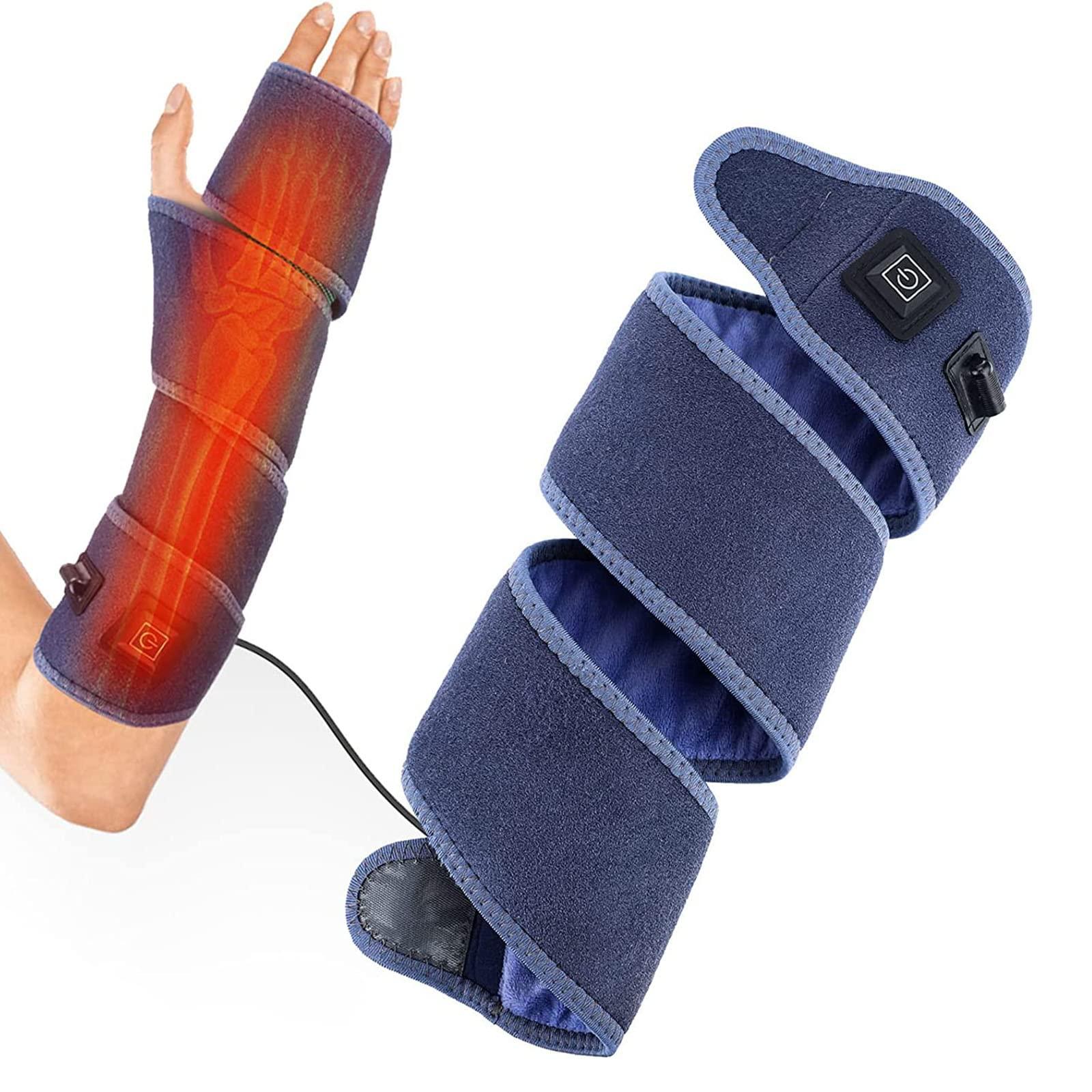 oiakus oiakus Extra Long Heating Pad Wrap for Pain Relief, Heating Strap Heated Pad for Wrist Arm Ankle Elbow and Leg, Sleeve Pad with 3 Heat Settings