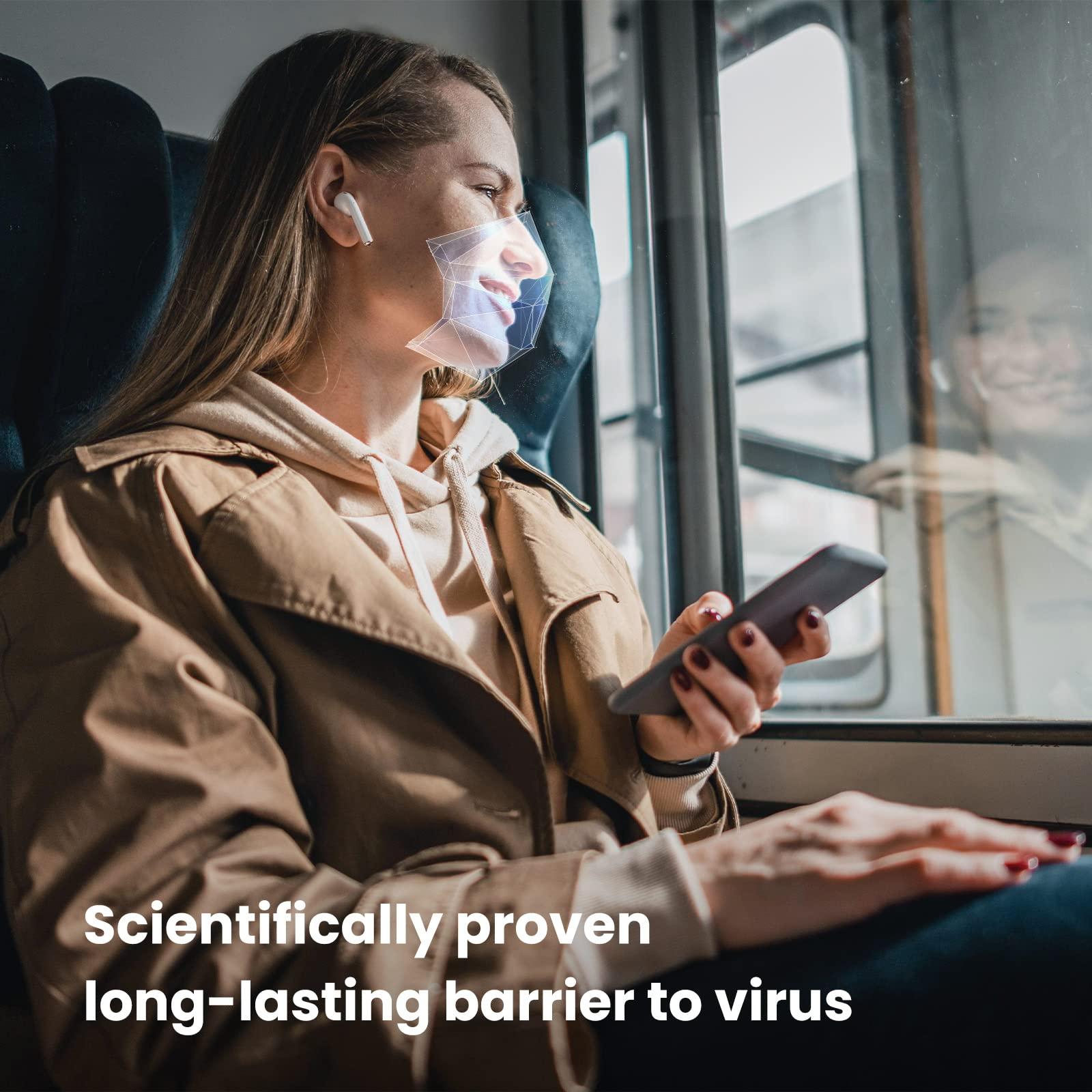 NoriZite BHM NoriZite Oral Spray for Virus Protection, Cold & Flu Blocker, Sore Throat & Cough Relief Scientifically Proven New Long-Lasting Natural Barrier, Natural Moisturising Formula (Mint Flavour 20ml)