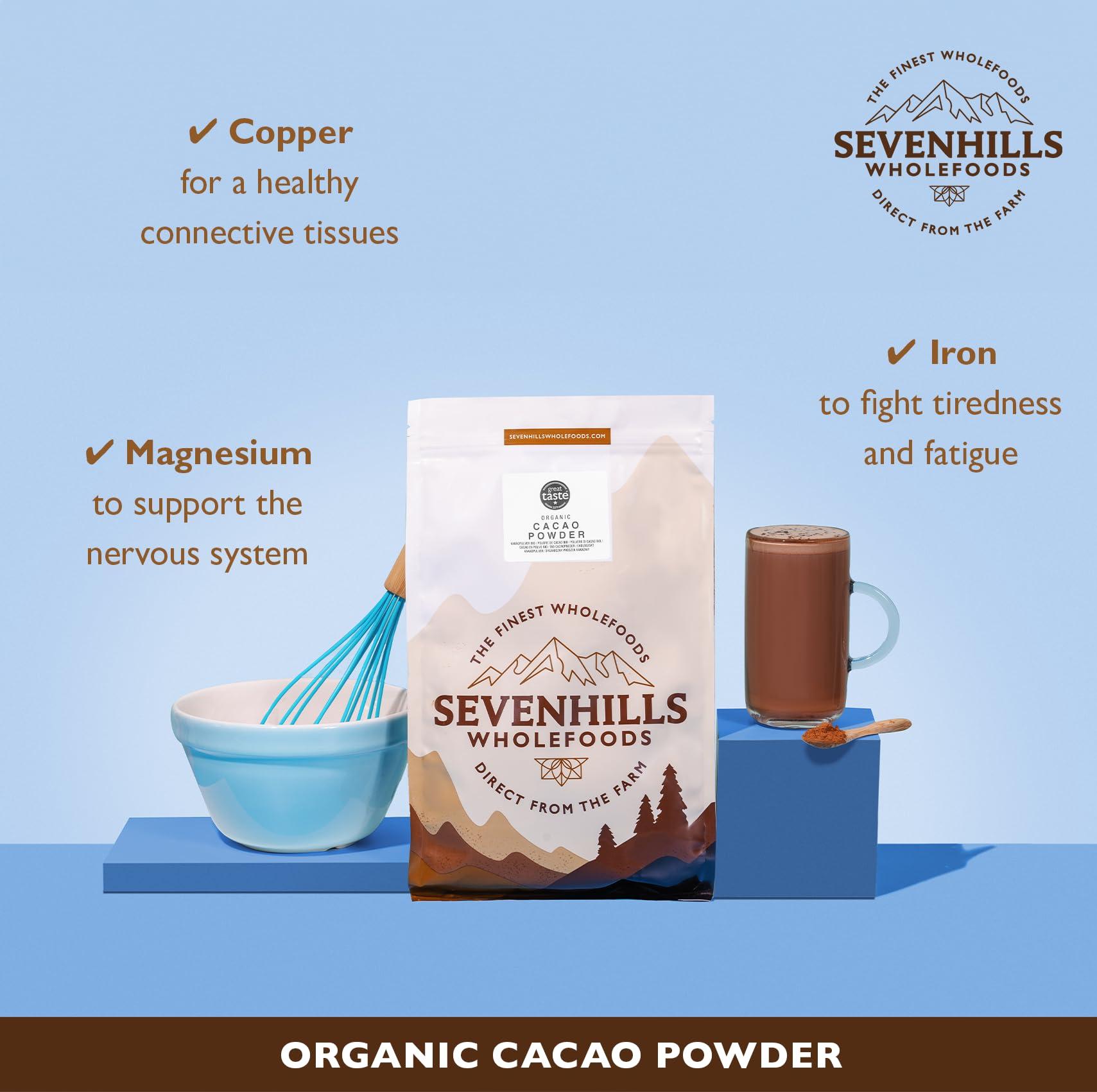 Sevenhills Wholefoods Sevenhills Wholefoods Organic Cacao/Cocoa Powder 200g