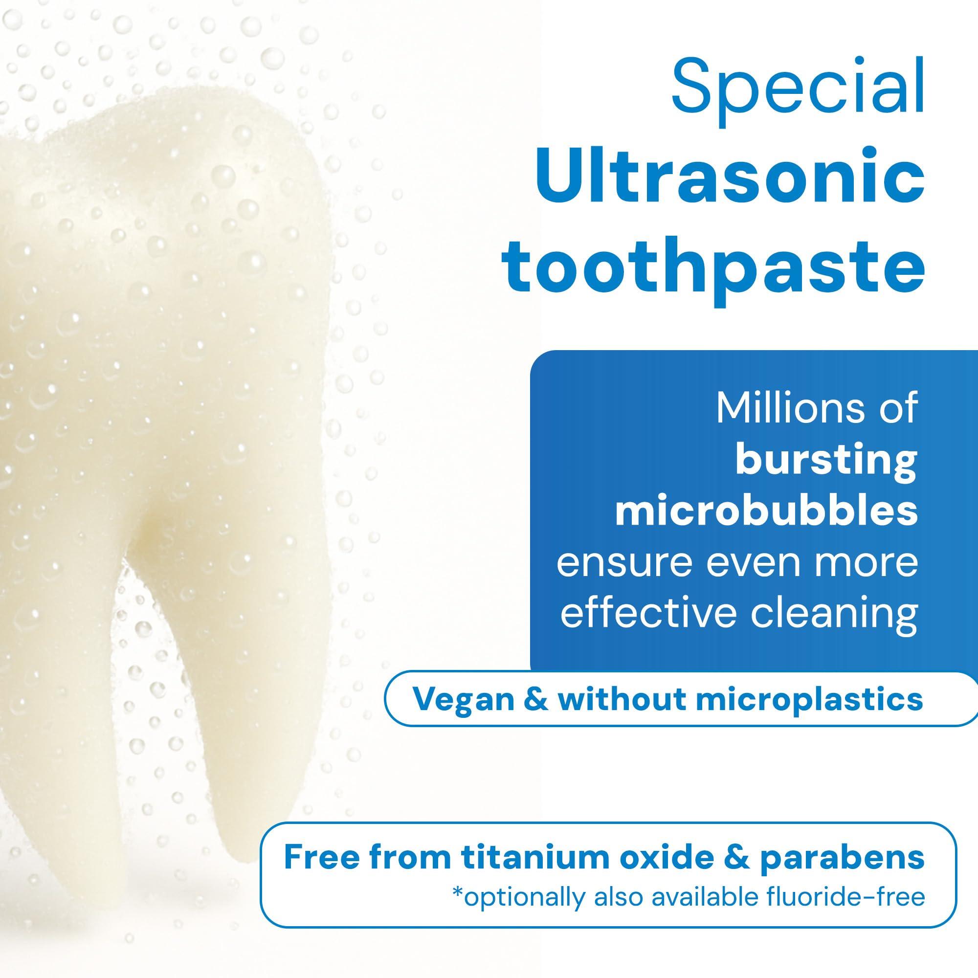 Emmi-dent emmi-dent Platinum Electric Ultrasonic Toothbrush | Gentle & Effective Cleaning | Ideal for Sensitive Teeth & Gums | Rechargeable Smart Care Toothbrush | No Scrubbing | Up to 15 Days Battery Life