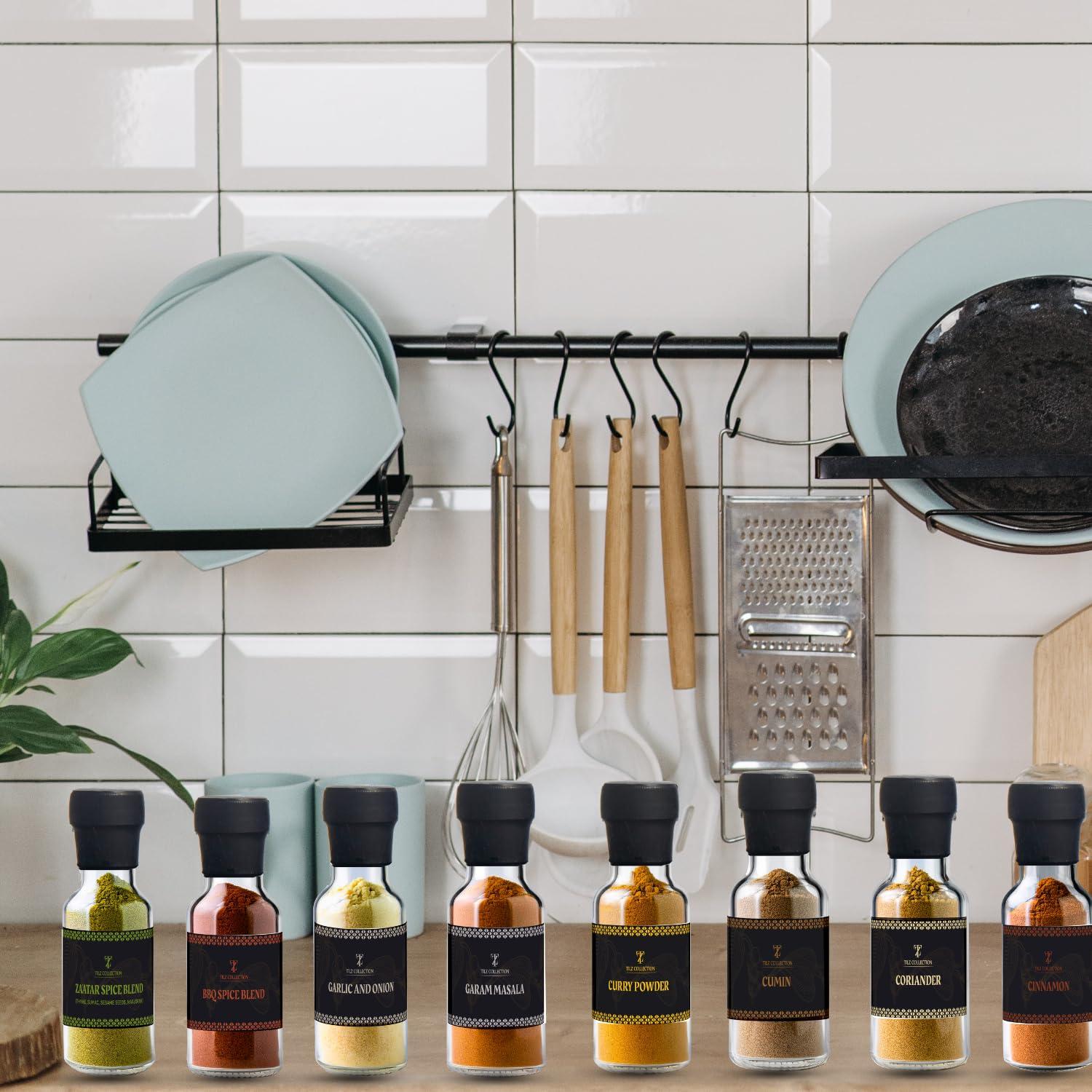 TILZ COLLECTION Spice Gift Set -24 Gourmet Spices For Cooking, Grilling, Rubs, Mixed Spice, Herbs, Spices & Seasonings, All Purpose Seasoning, Cooking Gifts For Men, Women, Birthday, Christmas, Housewarming Gifts