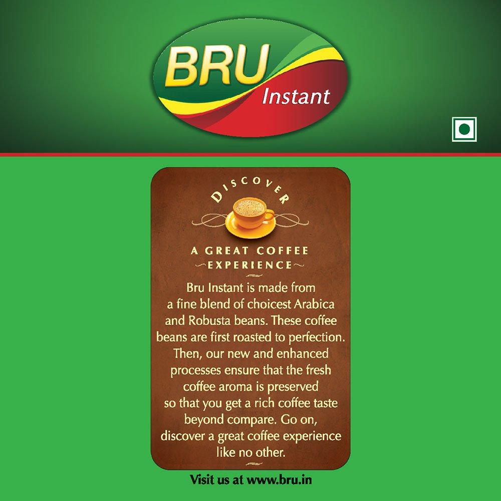bru Bru Instant Coffee - Powder, 200 Gram, Bag