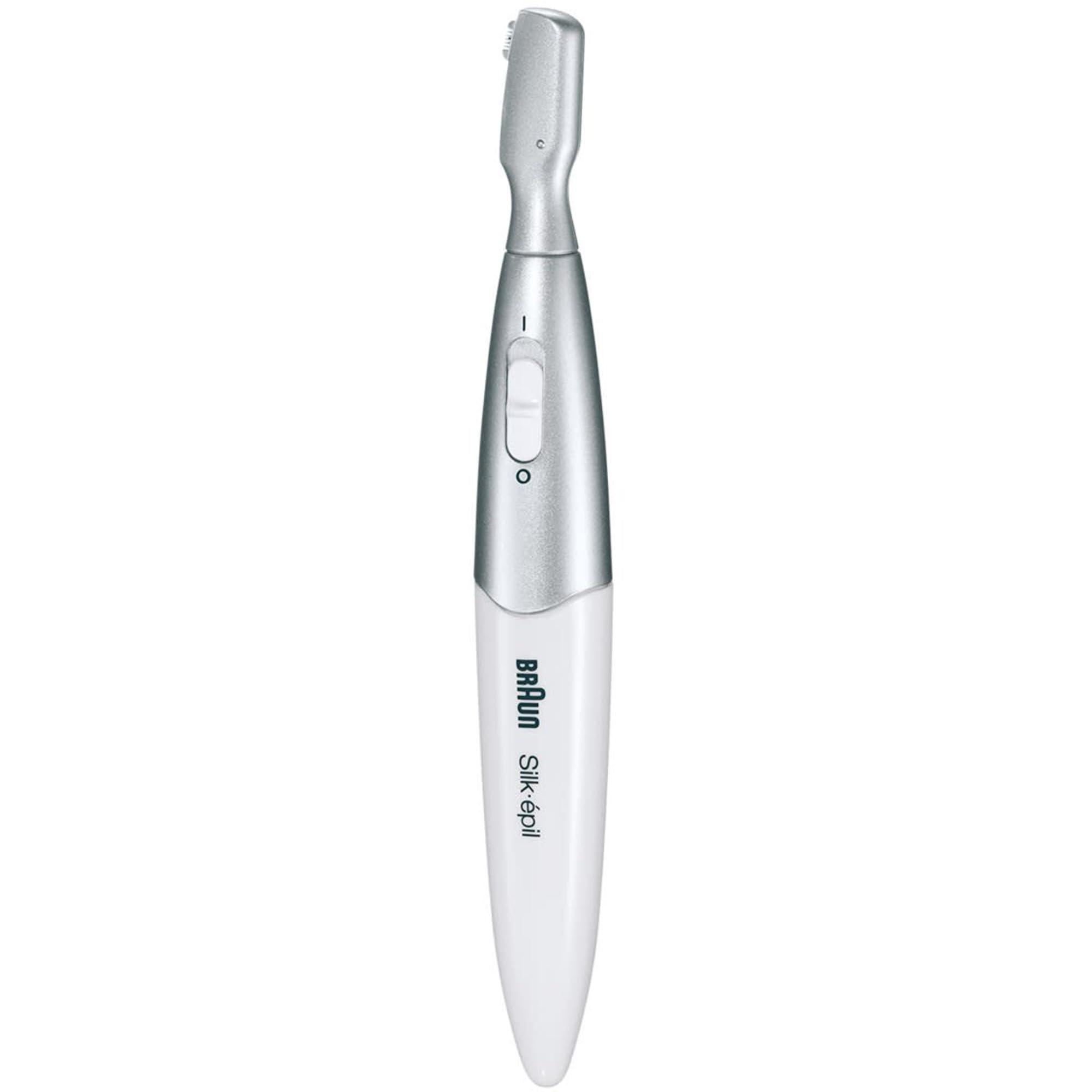 Braun Braun Silk-pil Bikini Styler, 3-in-1 Precision Bikini Trimmer with Precision Head, Bikini Shaping Head & 2 Trimming Combs, FG1100, White