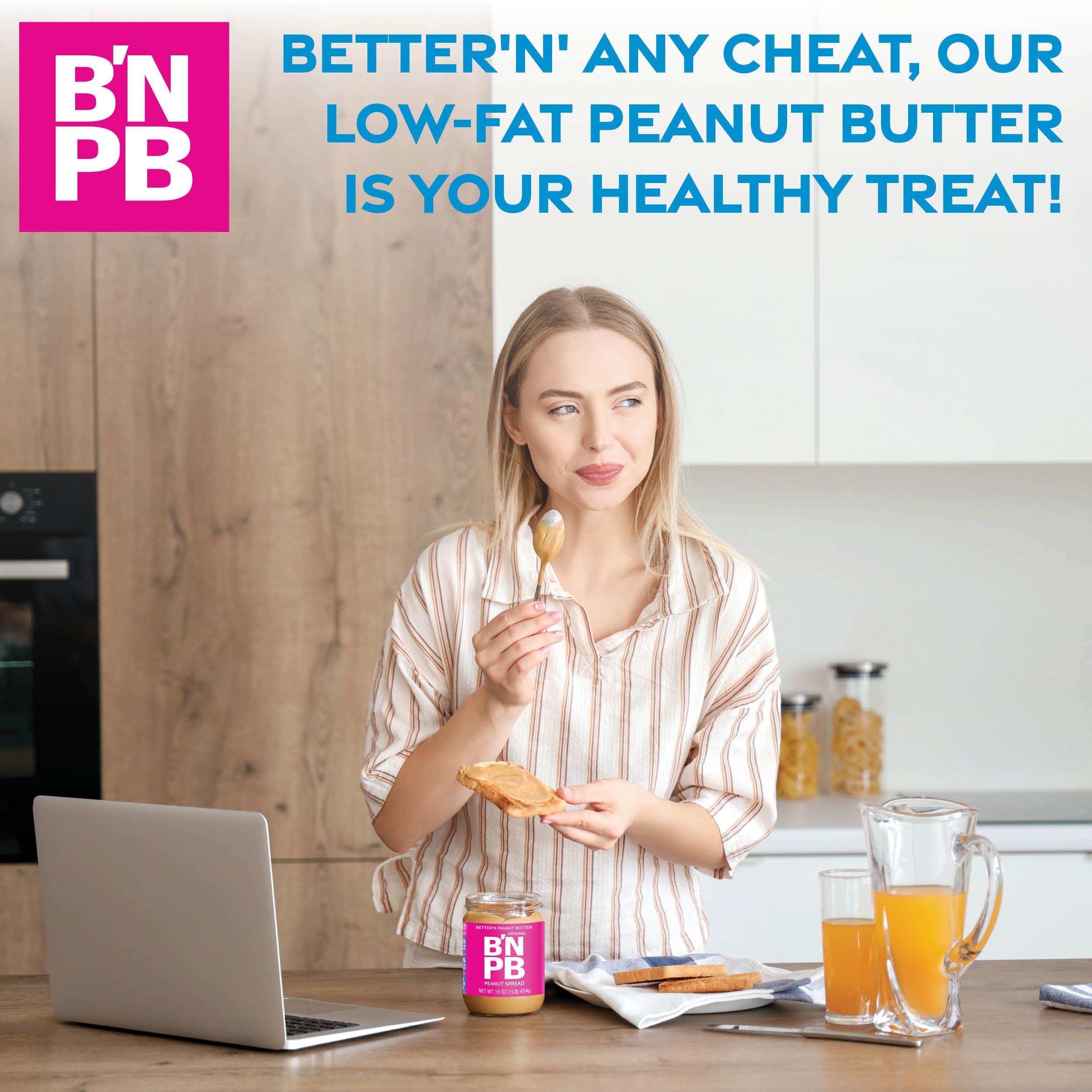 Bettern Peanut Butter Better\'n Peanut Butter, Peanut Butter Spread, 16 oz