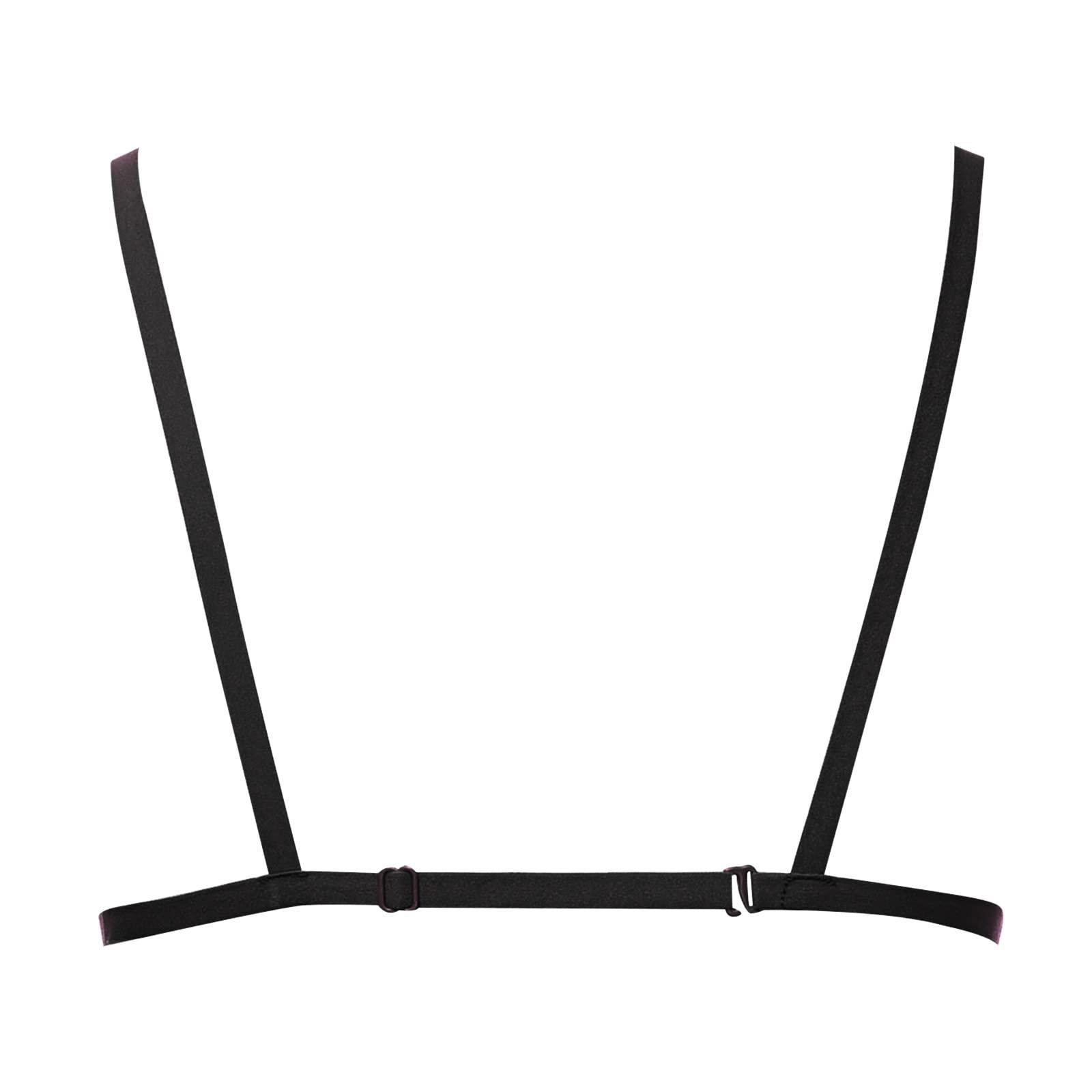 WWricotta WWricotta Bundle Bound Hollow Fashion Adjustable Sexy Underwear for Women plus Size Lingerie Hot Pink