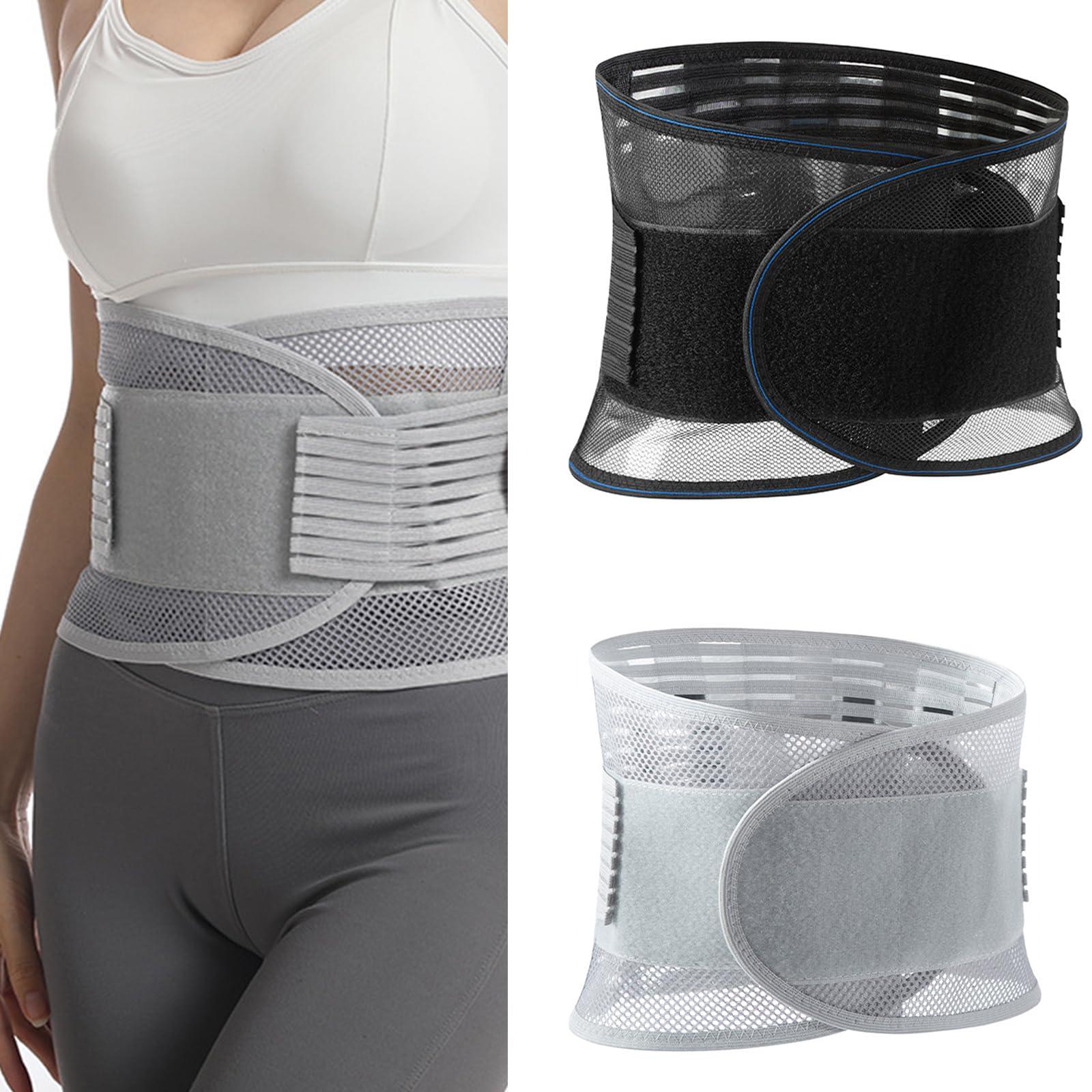 Hyclam Hyclam Adjustable Mesh Lumbar Support Belt For Back Release Postpartum Recovery Support Belt Brace Reduce Waist Pressure Lumbar Support Belt To Release Back