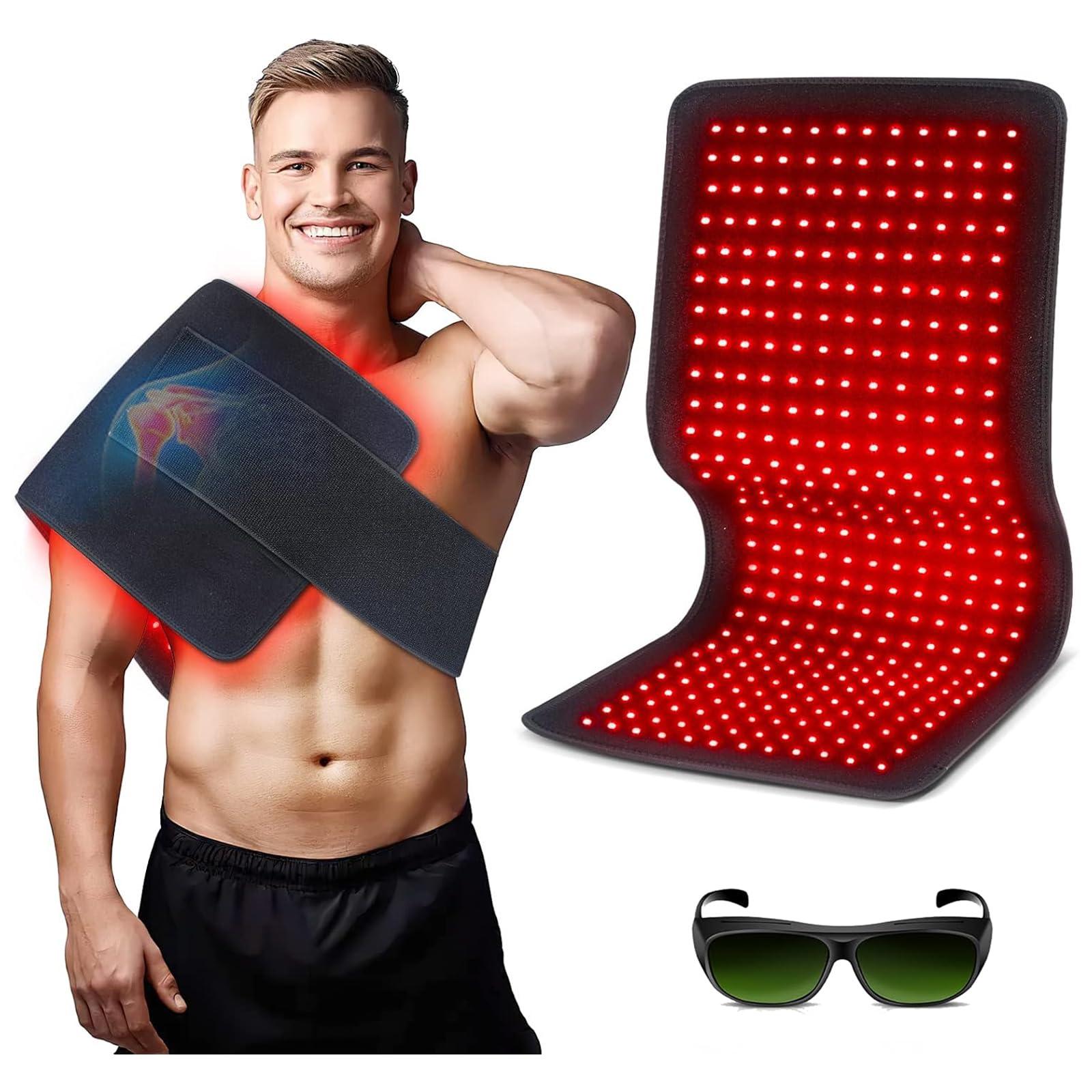 Astarexin Astarexin Red Light Therapy Pad for Body, 180W LED Red & Infrared Light Device Mat with 660nm & 850nm Wavelengths for Waist Back Shoulder Muscle Pain Relief