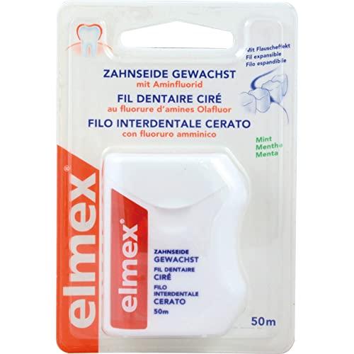 ELMEX Elmex 159909 Dental Floss, Waxed, Pack of 1