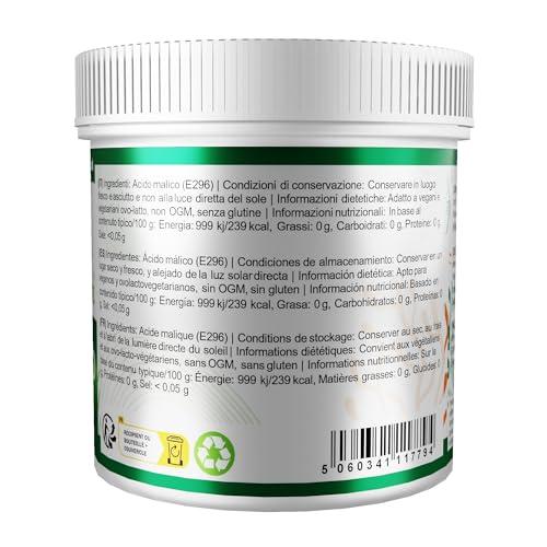 SPECIAL INGREDIENTS Malic Acid Powder 250g Premium Quality Natural Origin - Vegan, Non-GMO - Recyclable Container