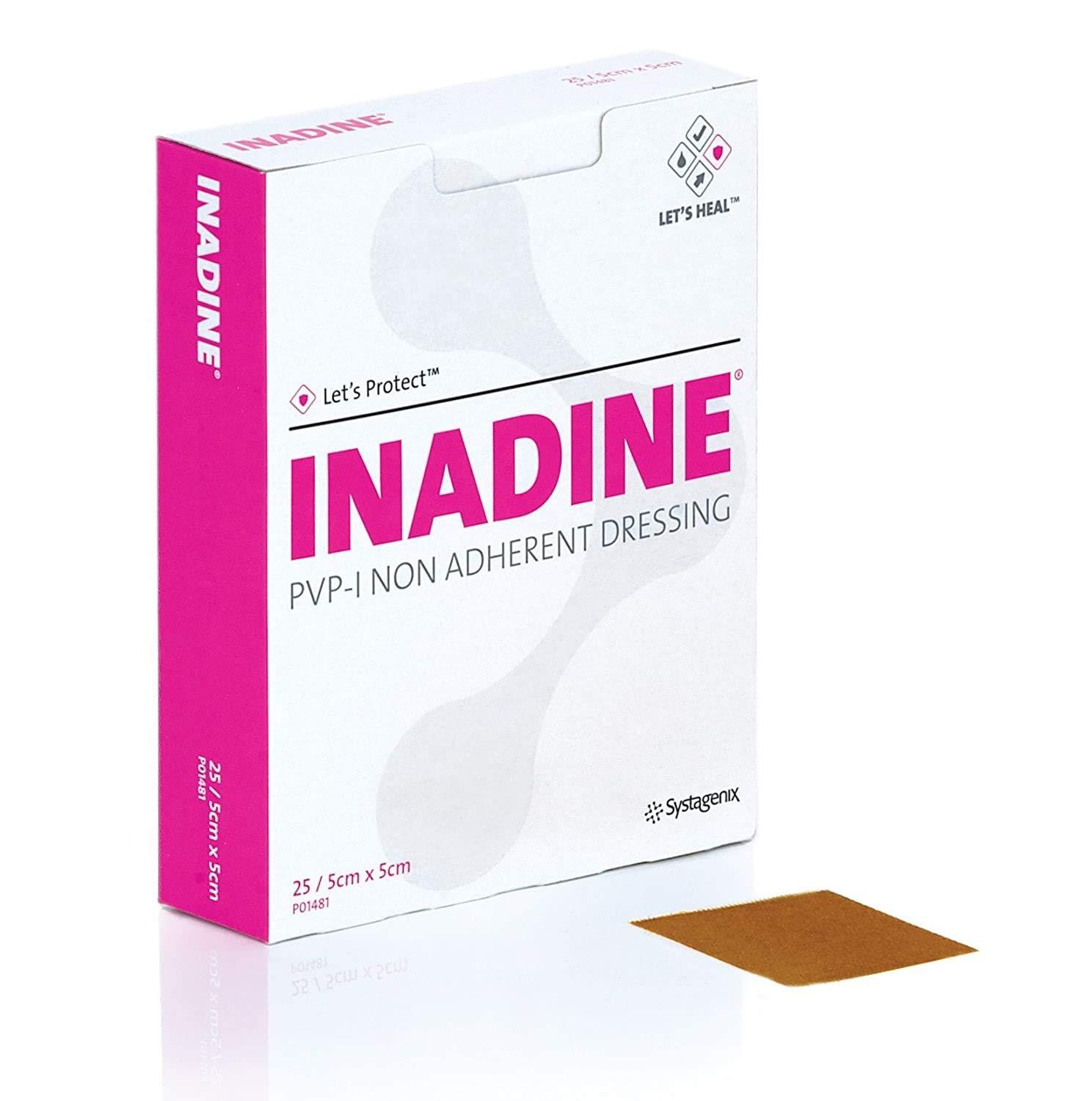 Inadine Inadine 5cm x 5cm (x25)