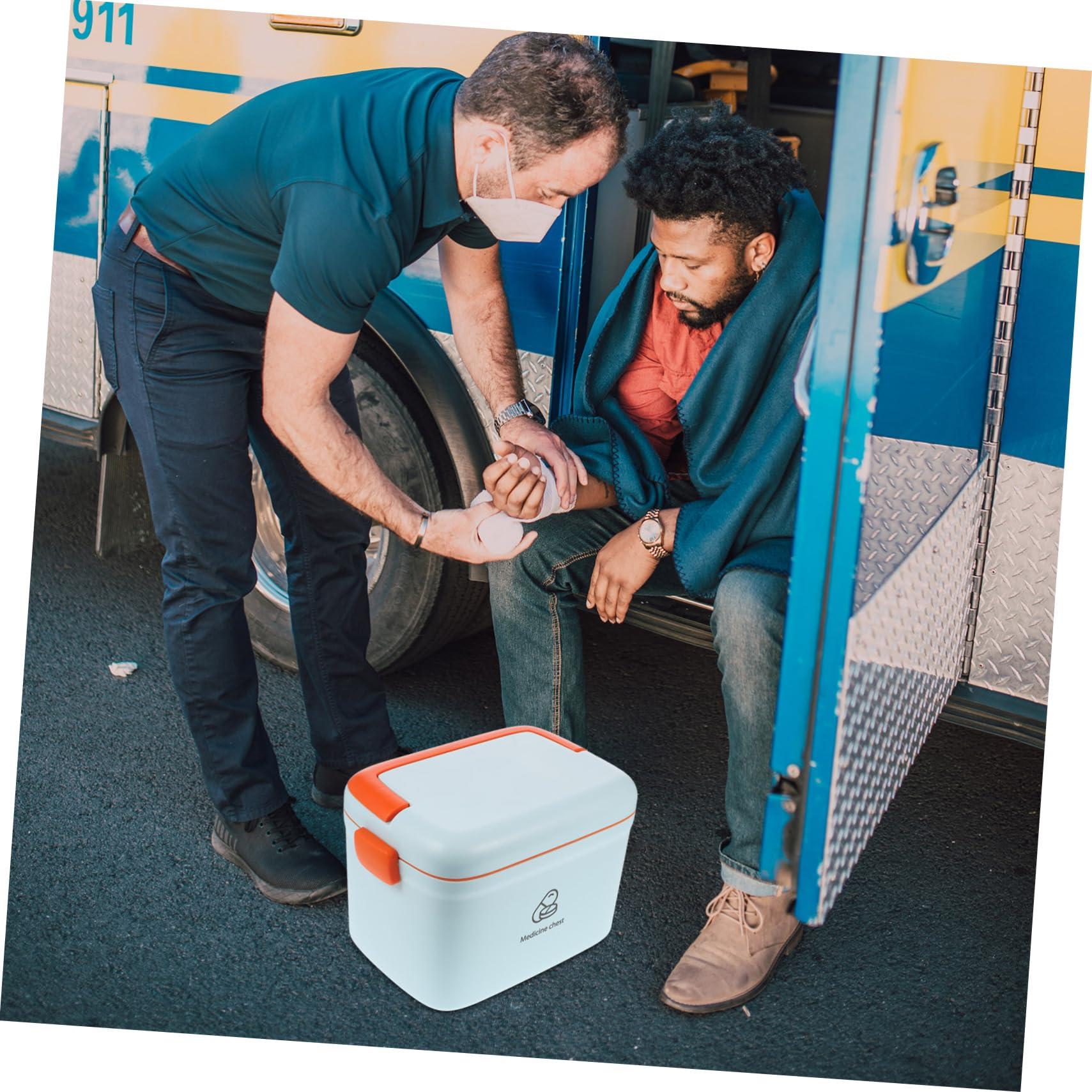 FOMIYES FOMIYES Medication Storage Case Medicine Medicine Family Container Lightweight Organizer Easy to Use for Home Outdoor