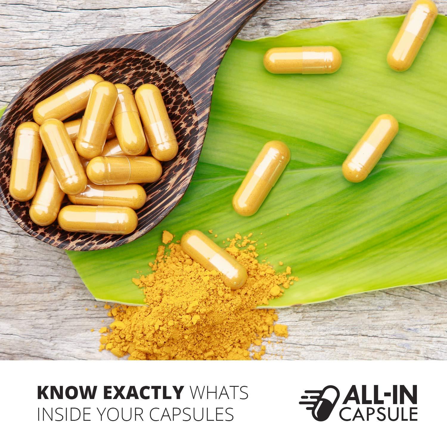 ALL-IN Capsule ALL-IN Capsule Filling Machine for Size 000 - Make Your Own Capsules Now Easier and Faster - Use with Empty Gelatin or Vegetarian Caps - Clear Illustrated Instructions with Video