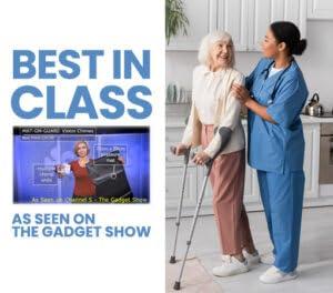 Mat-On-Guard Floor Sensor Pressure MAT Alarm System Mat On Guard IP100CM Single EXIT with Cover MATS for The Elderly and Dementia Care with Portable Receivers. Wireless with Cover Mats (Blue)