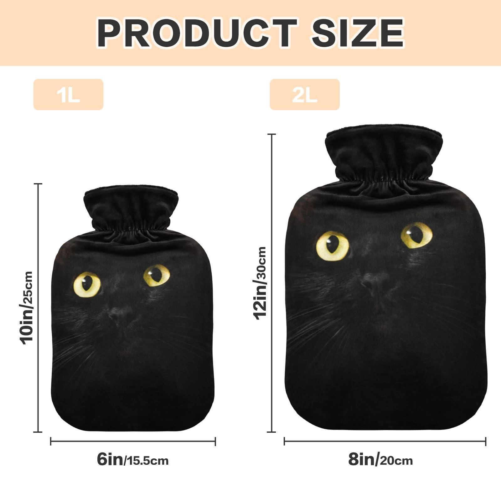 ISAOA ISAOA Black Cat Hot Water Bottle,S