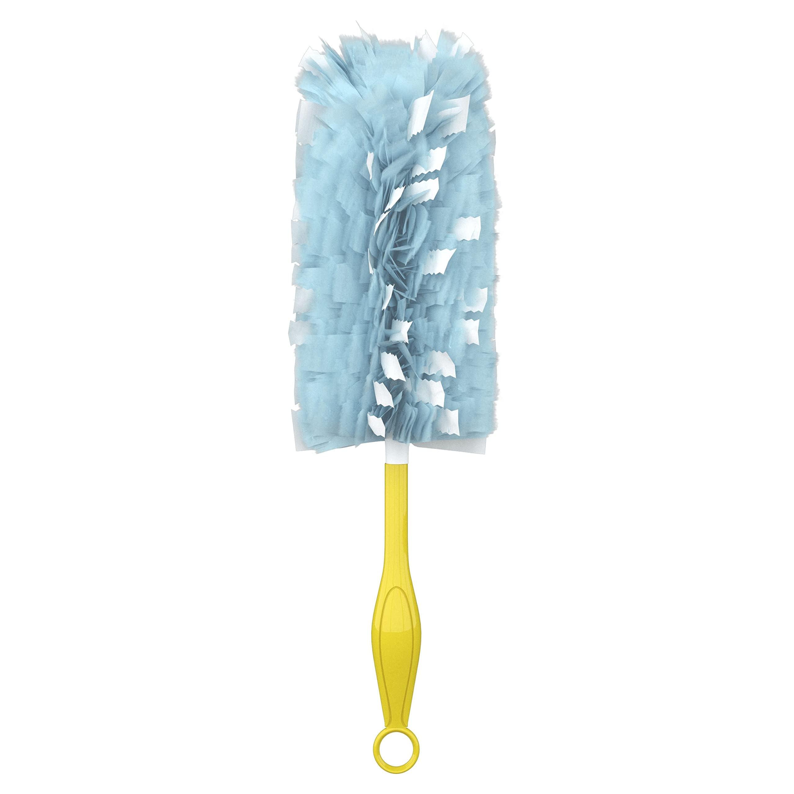 FLASH Flash Duster Dust Magnet Starter Kit, Dusters, 1 Handle + 14 Refills, Trap And Lock Away Dust, Dirt And Hair In No Time, Flash Dust Magnet Refill