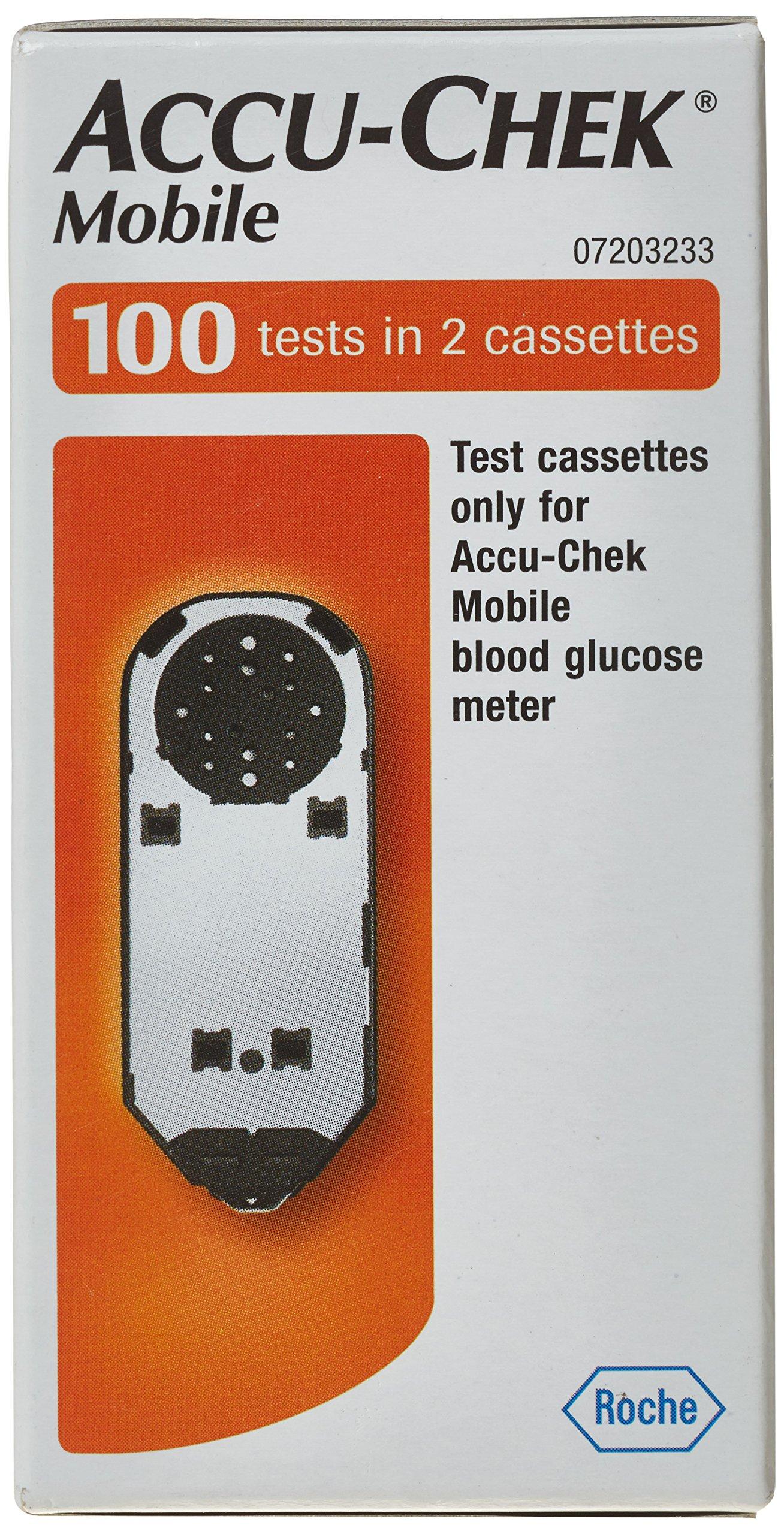 Accu-Chek Accu-Chek Mobile Test Cassette (Pack of 100)
