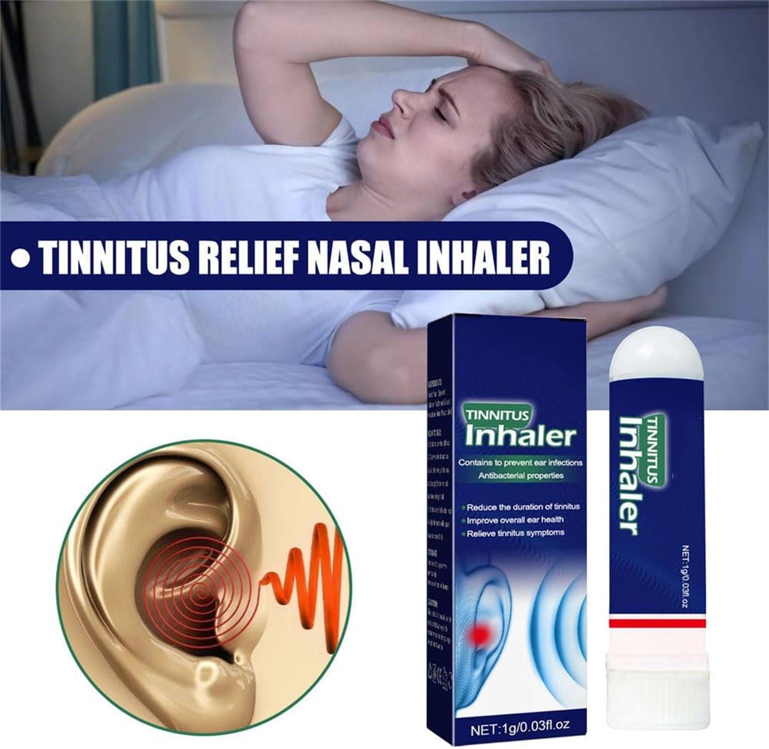 Eeiiey Techsilen for Tinnitus,Echoease Tinnitus Inhaler, Tinnitus Relief for Ringing Ears Device,Ear Ringing Relief,Echo Ease Tinnitus Relief Nasal Inhaler,Tinnitus Inhaler Relief for Ringing Ears (1 Pcs)