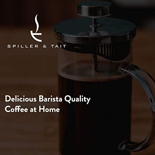 Spiller & Tait Spiller & Tait Tait's Gold, Gourmet Coffee Bean Blend 1kg Bag, Rich Arabica Beans Espresso Blend Medium/Dark Roast - Suitable for All Coffee Machines