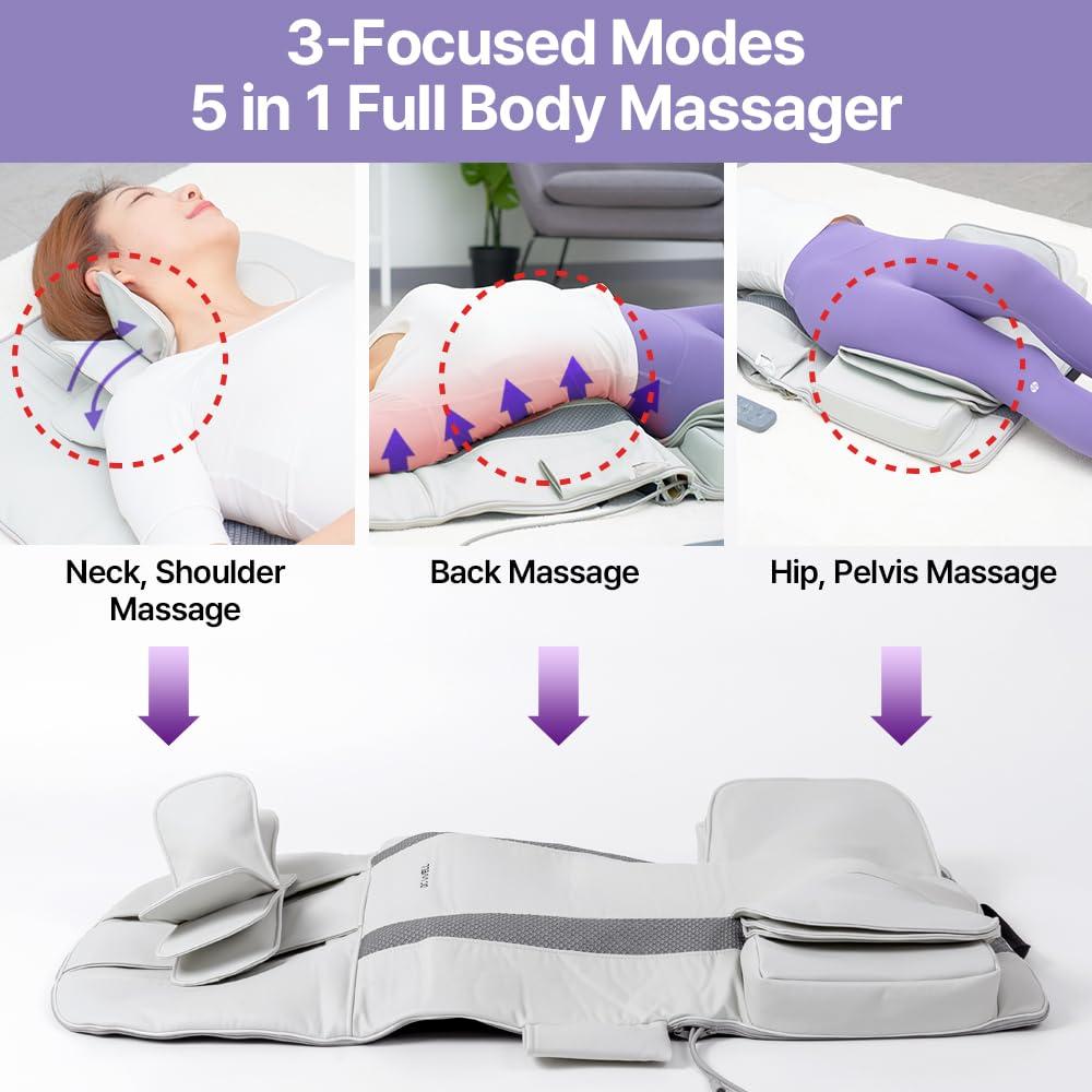 DR. WELL Dr. WELL Air-Fit Stretching Massager with Heat | 22 Powerful Air Cells, Relaxation, 7 Massage Modes 5 Intensities