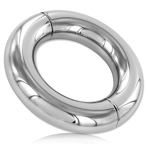 Rouge Cuir Rouge Cuir - Ballstretcher Donut Steel 15mm - 190gr-280gr - Height 15 mm, Diameter 42 mm