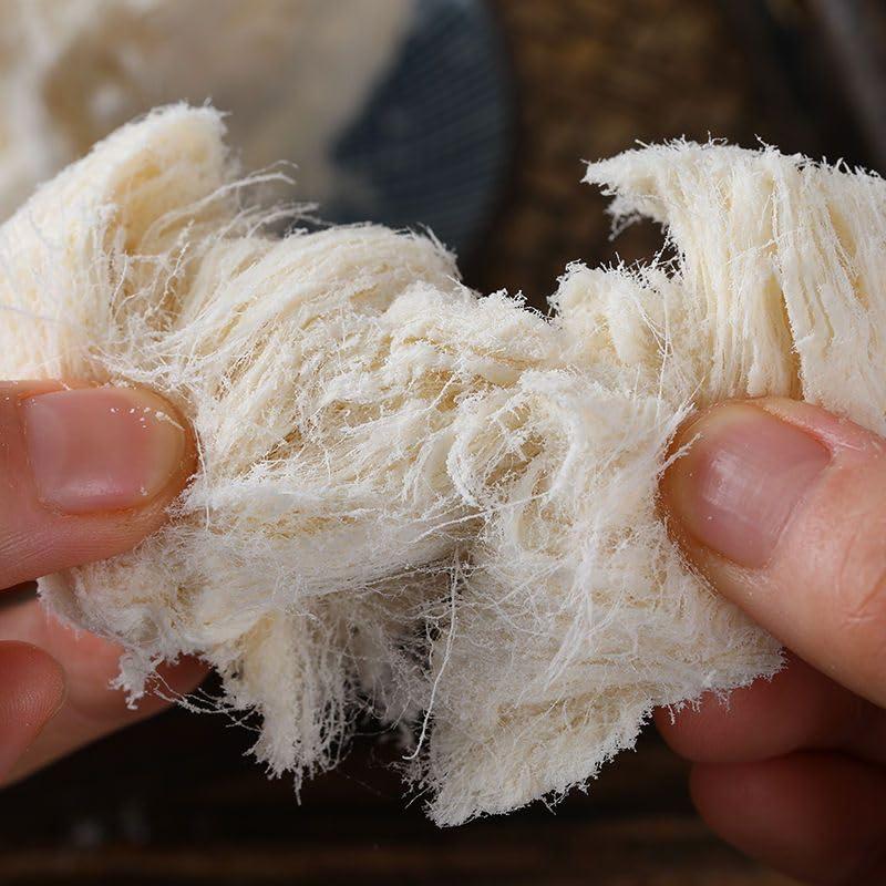 wasailuo Dragon Beard Candy 1.41oz/40g, Chinese Traditional Crisp Candy, Dim Sum, Candy Dessert Gift, Soft Candy, Healthy and Nutritious Chinese Special Snack Food, Delicious Cakes, Candy Snack Gift (30bag)