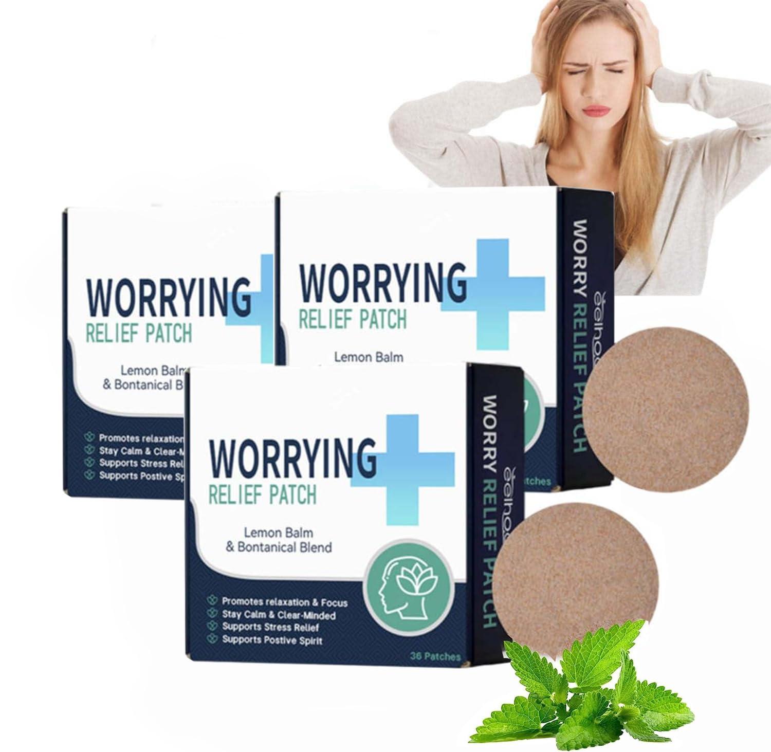 SPAYEIM Anxiety Relief Patch,Patch Relaxing Patches,Stress Relief Patches,Anxiety and Stress Relief Patch (3BOX)