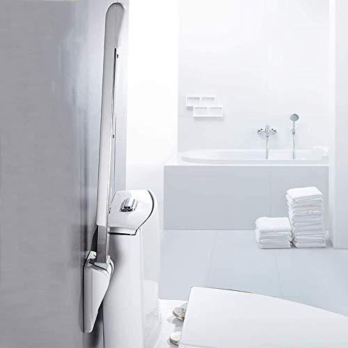 GzxLaY Wall Mounted Grab Rails Foldable Drop Down Toilet Rail Support, Flip-Up Bathroom Grab Bar, Toilet Arms Handicap Assist Medical Accessories