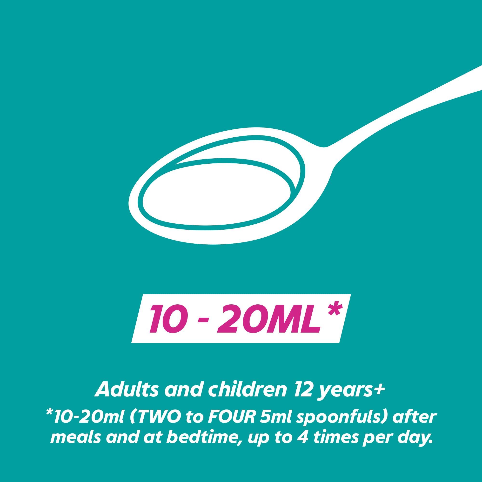 Gaviscon Gaviscon Double Action Aniseed Liquid 600 ml - Heartburn & Indigestion Relief, Stomach Acid & Reflux Solution, Pregnancy Safe, Lasts Up to 4 Hours, Antacid for Digestion