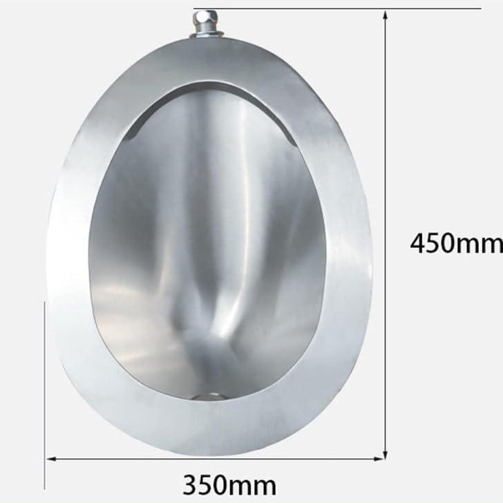 XNYXLPP XNYXLPP Men\'s Flushing Urinal, 304 Stainless Steel Toilet Household/Commercial Men\'s Adult Urinal Bathroom Toilet, Male Sanitary Ware Public Toilet Urinal