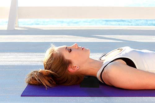 Lumia Wellness Lumia Wellness Cervical Orthotic Traction Block | Firm | Spinal & Neck Alignment | 3-Height Adjustable Design | Cervical Traction Device & Neck Stretcher