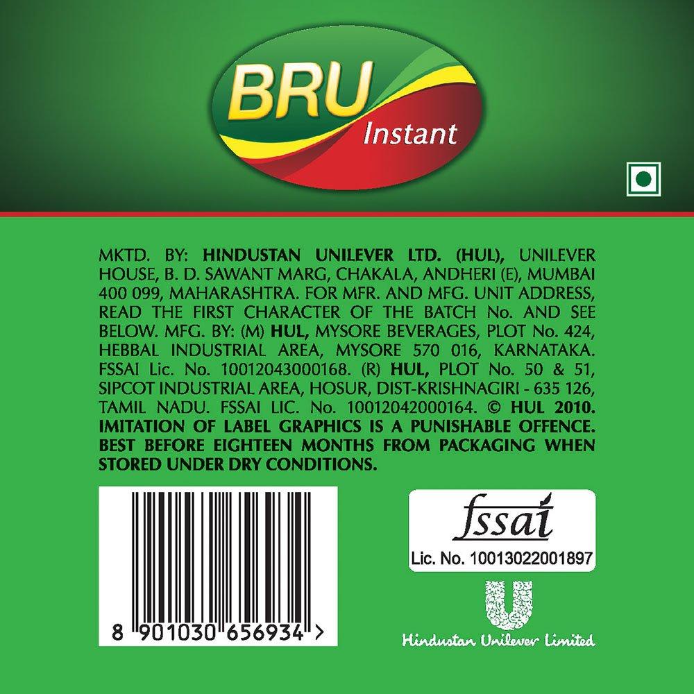 bru Bru Instant Coffee - Powder, 200 Gram, Bag