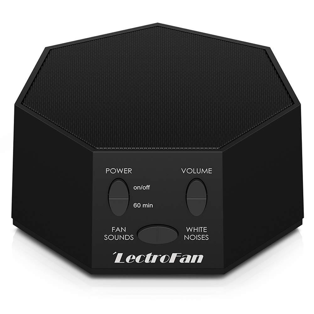 LectroFan LectroFan - White Noise Machine and Non-Looping Fan Sounds with Sleep Timer (Classic, Black)