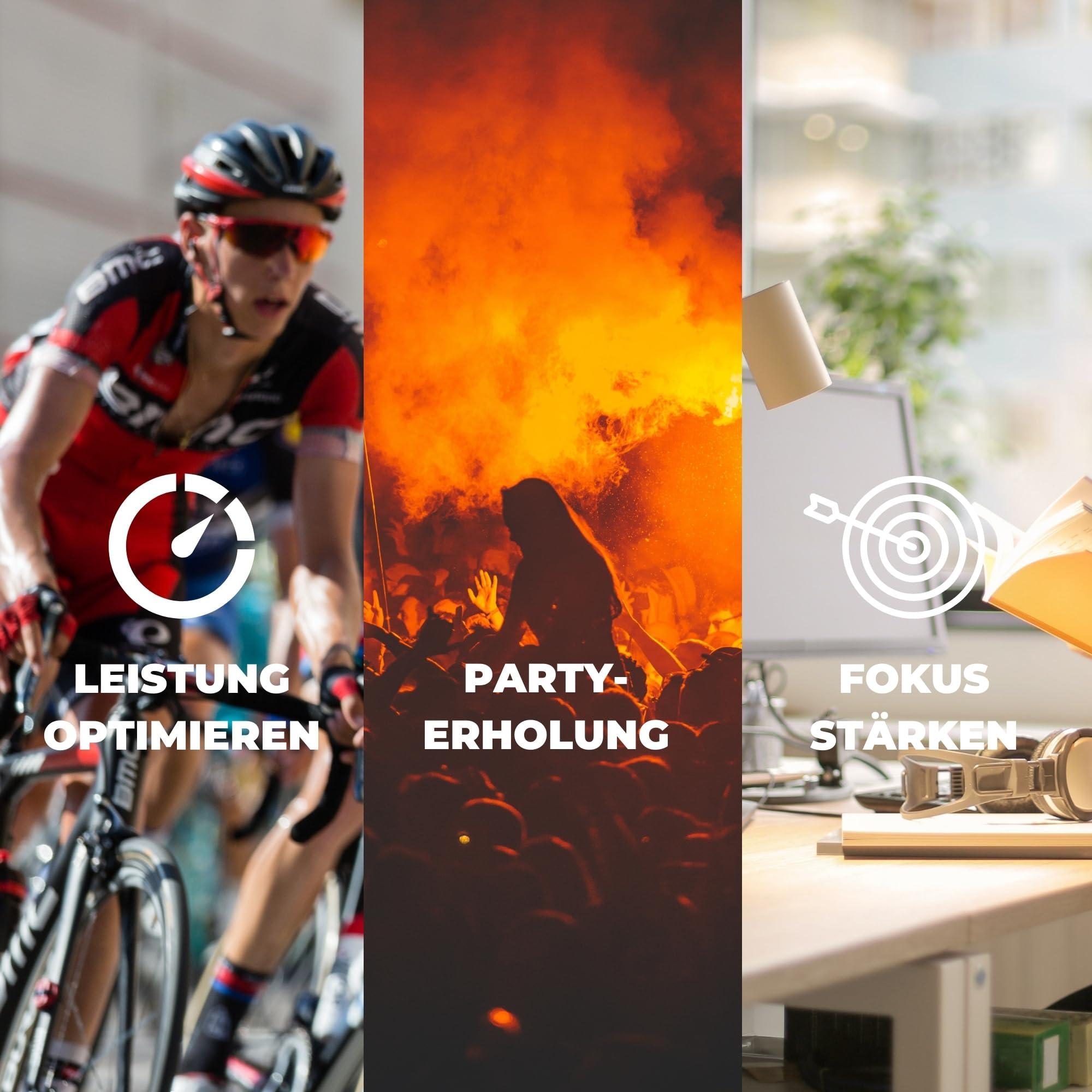 Recuperol Recuperol Electrolytes Sachets | Electrolytes Powder for Rehydration | 20 Sachets | Sugar-Free Hydration Powder | Zinc, Vitamin C, B12, D3, Potassium | Natural Orange Flavour