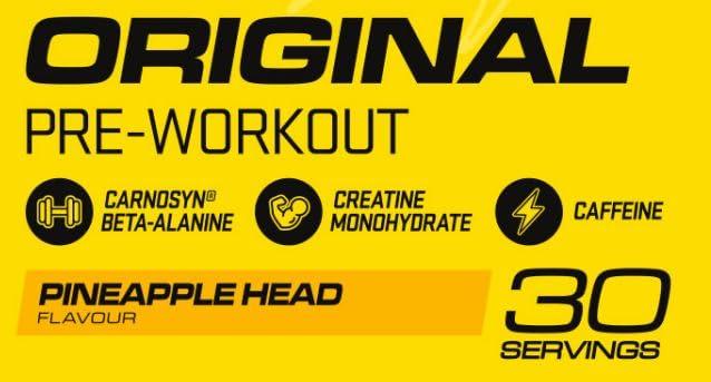 Cellucor C4 Original Beta Alanine Sports Nutrition Bulk Pre Workout Powder for Men & Women | Best Pre-Workout Energy Drink Supplements | Creatine Monohydrate | Pineapple | 30 Servings