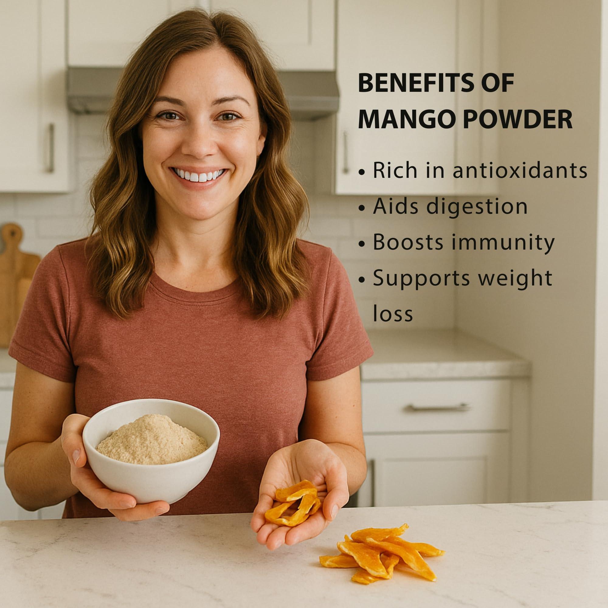 A Kilo of Spices Mango Ground Powder Dry (Amchur / Amchoor) (1kg)