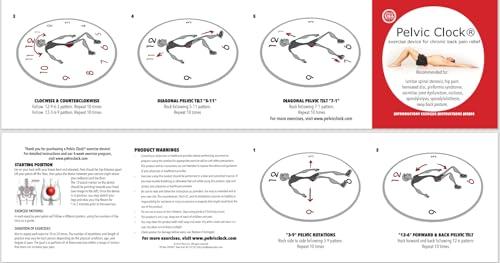 Pelvic Clock Pelvic Clock Exercise Device for Chronic Hip & Lower Back Pain Relief