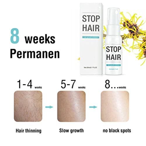 HADAVAKA Stop Hair Growth Fluid, Painless Hair Stop Growth, For Face, Arm, Leg, Armpit, Make Your Skin Smooth For Men And Women, Hair Inhibitor, And Reducing To Stop Hair Growth (2)
