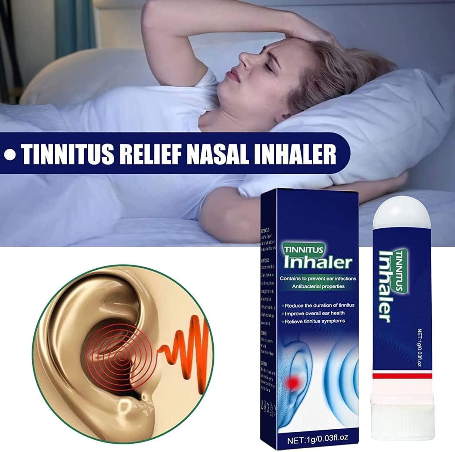 Endxedio Echo Ease Inhaler,Instant Tinnitus Relief Nasal Inhalers,Anxiety Relief Gifts for Tinnitus Symptoms Difficult of Hearing Ear,Help Stop Ear Ringing (3pcs)