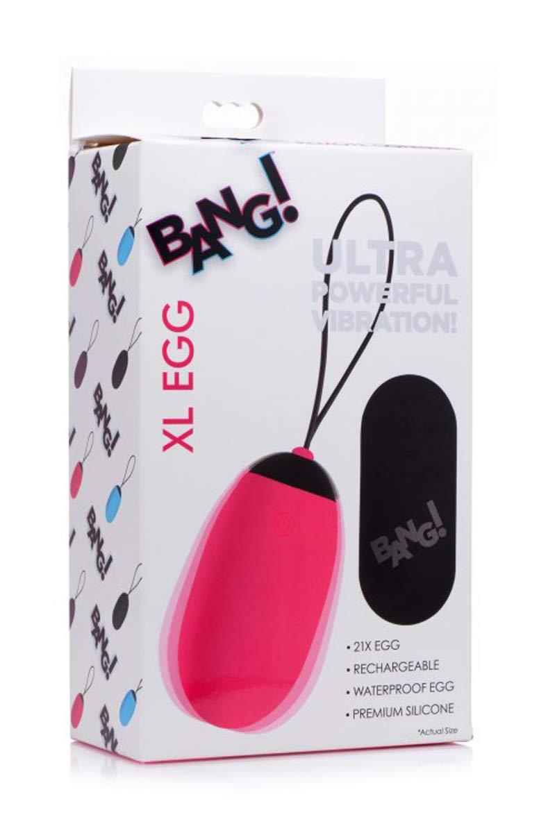 You2Toys XL Silicone Vibrating Egg - Pink
