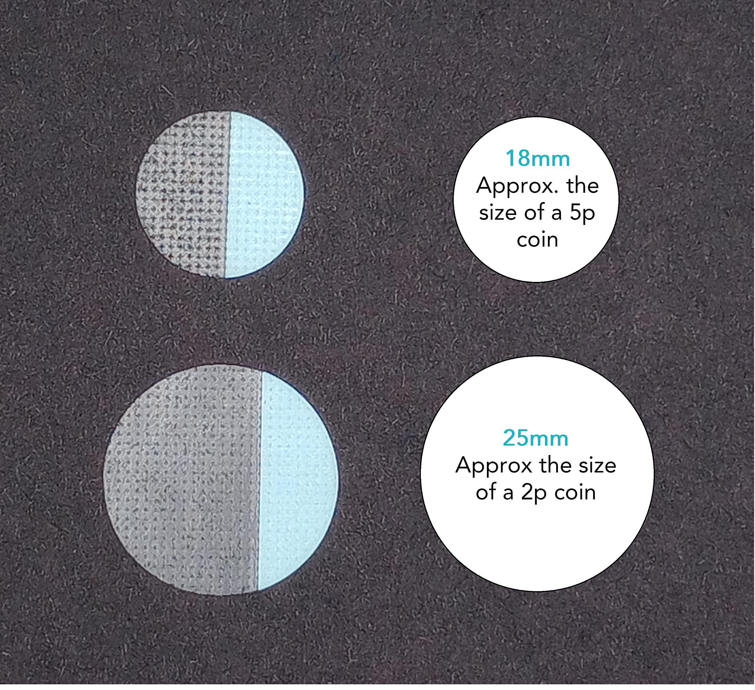 Runners Relief Niprotect - Nipple Plasters for Runners - 24 Pairs per Pack (18mm Diameter)