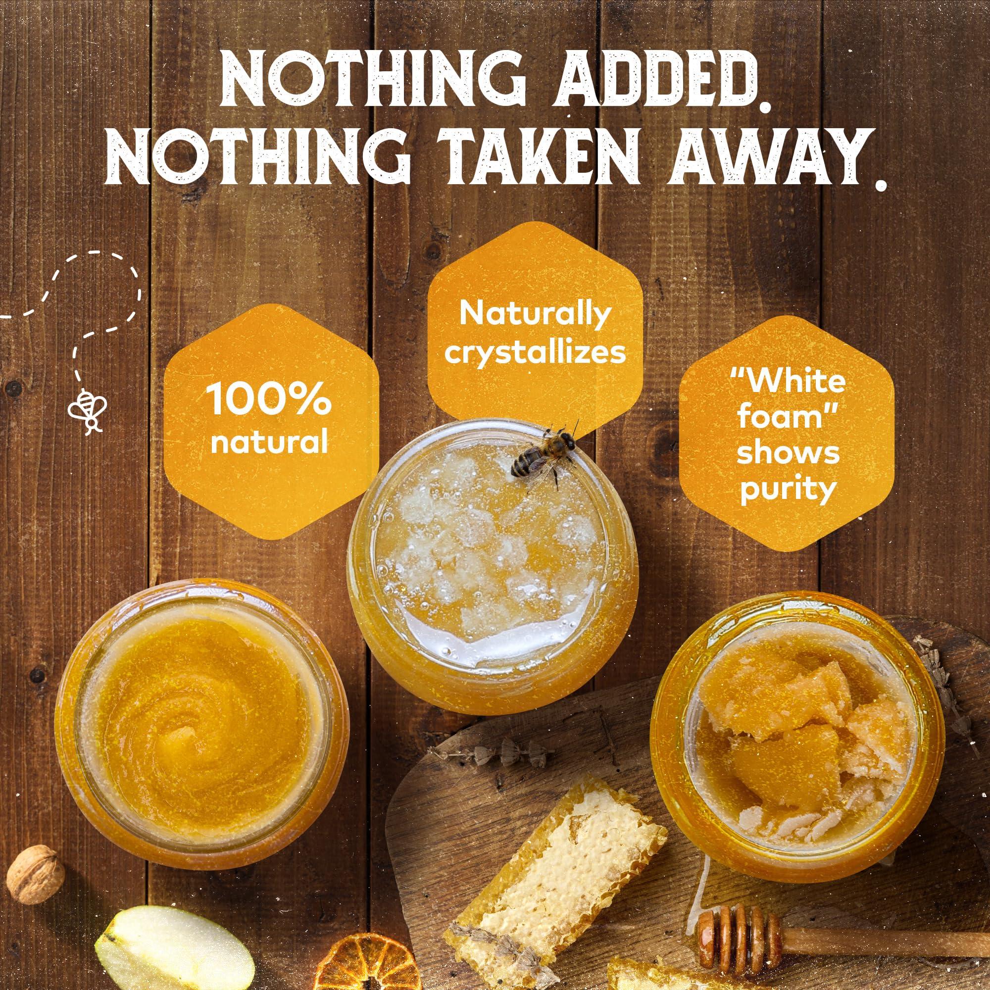 Q honey Pure Raw Honey 1kg Natural Unpasteurised Unfiltered Unheated Forest honey Wildflower Honey