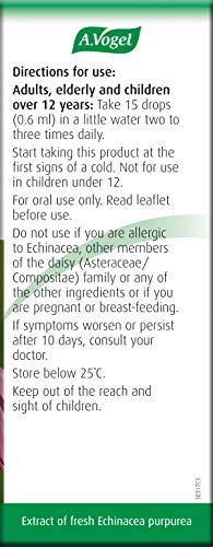 A.Vogel A.Vogel Echinaforce Echinacea Drops | Relieves Cold & Flu Symptoms by Supporting The Immune System | 100 ml