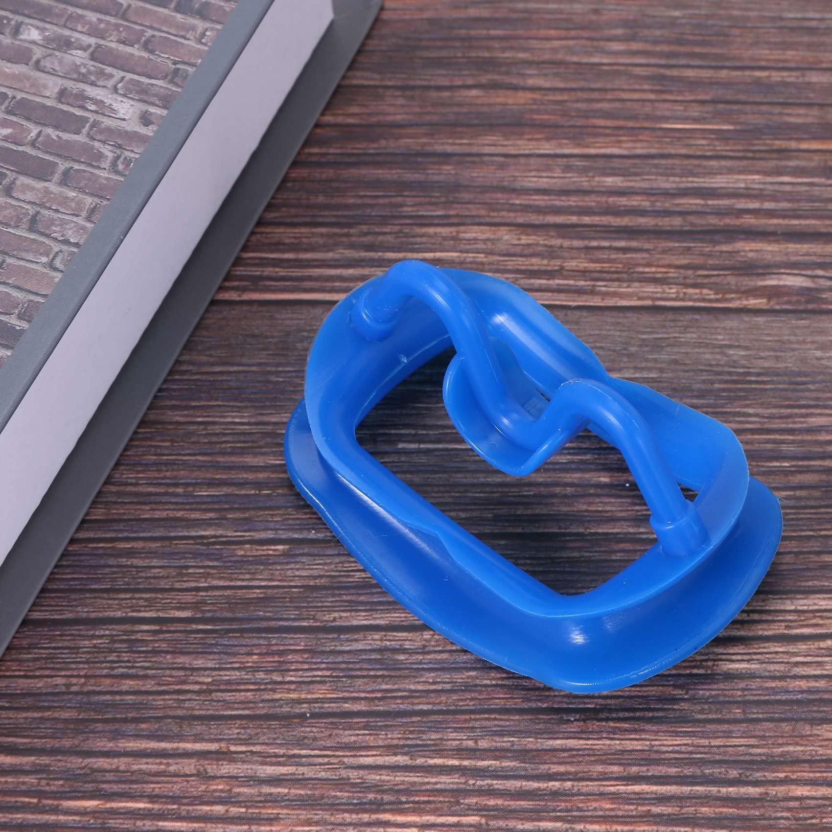 Energetic Blue 1 Piece Soft Silicone Intra- Lip Dental Spreader Mouth Opener Cheek Expander Orthodontics