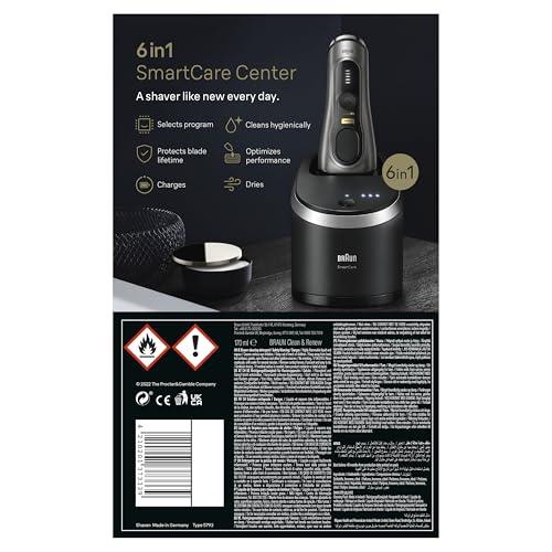 Braun Braun Series 9 PRO+ Electric Shaver For Men, Braun Shavers For Men, 5 Pro Shave Elements & Precision Long Hair ProTrimmer, SmartCare Center, Wet & Dry Electric Razor For Men, 60min Runtime, 9465cc